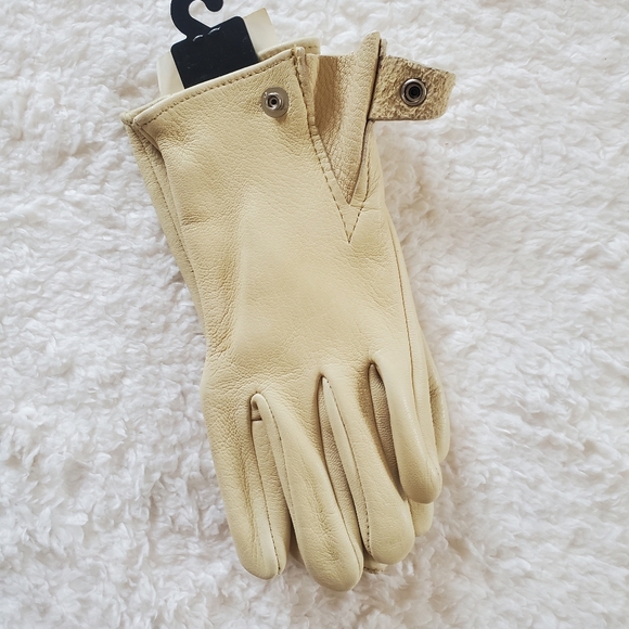LEATHER WORK GLOVES - Picture 2 of 4